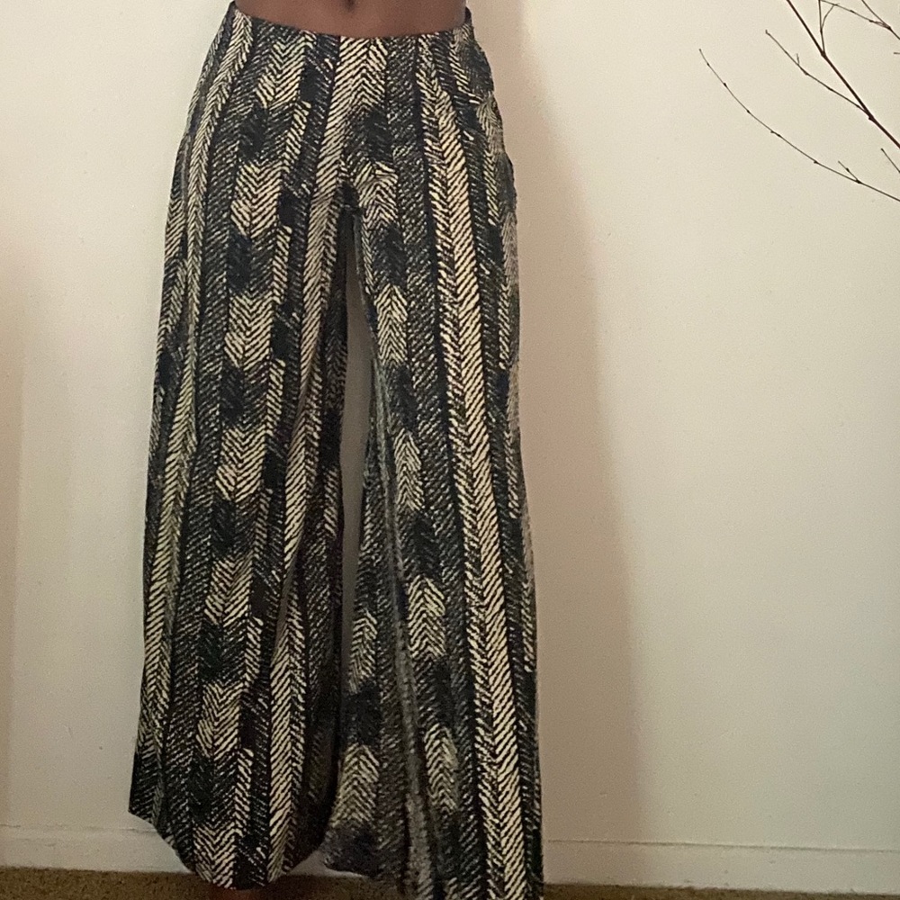 Vintage Oversized Wide Leg Palazzo Pants